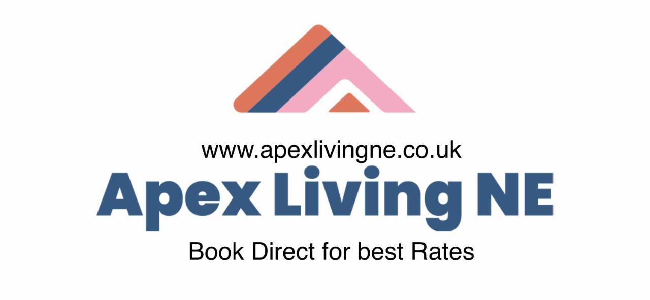 Apexlivingne - Luxury Balcony Apartment, Double Bed, Wifi Sunderland  Buitenkant foto